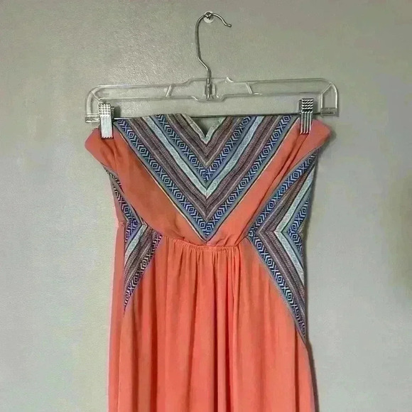 Semi sheer maxi cover up dress - Picture 2 of 8